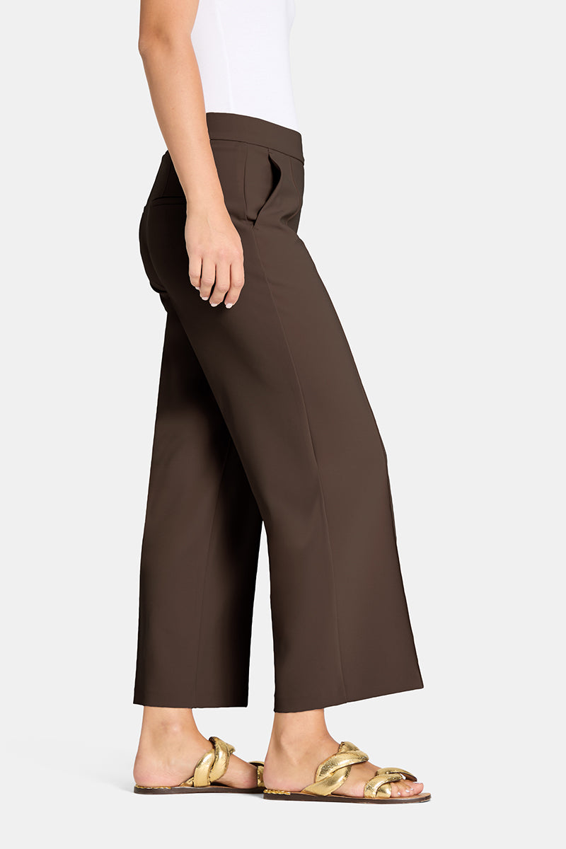 Cambio Cameron Wide-Fit Cropped Trousers