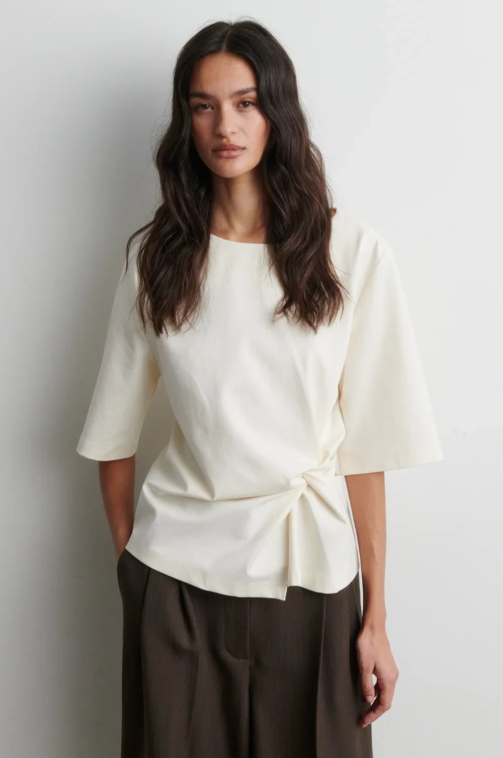Second Female Arkai Drape Tee