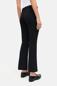 Pantalon évasé taille mi-haute avec poche patchée Cambio Farah