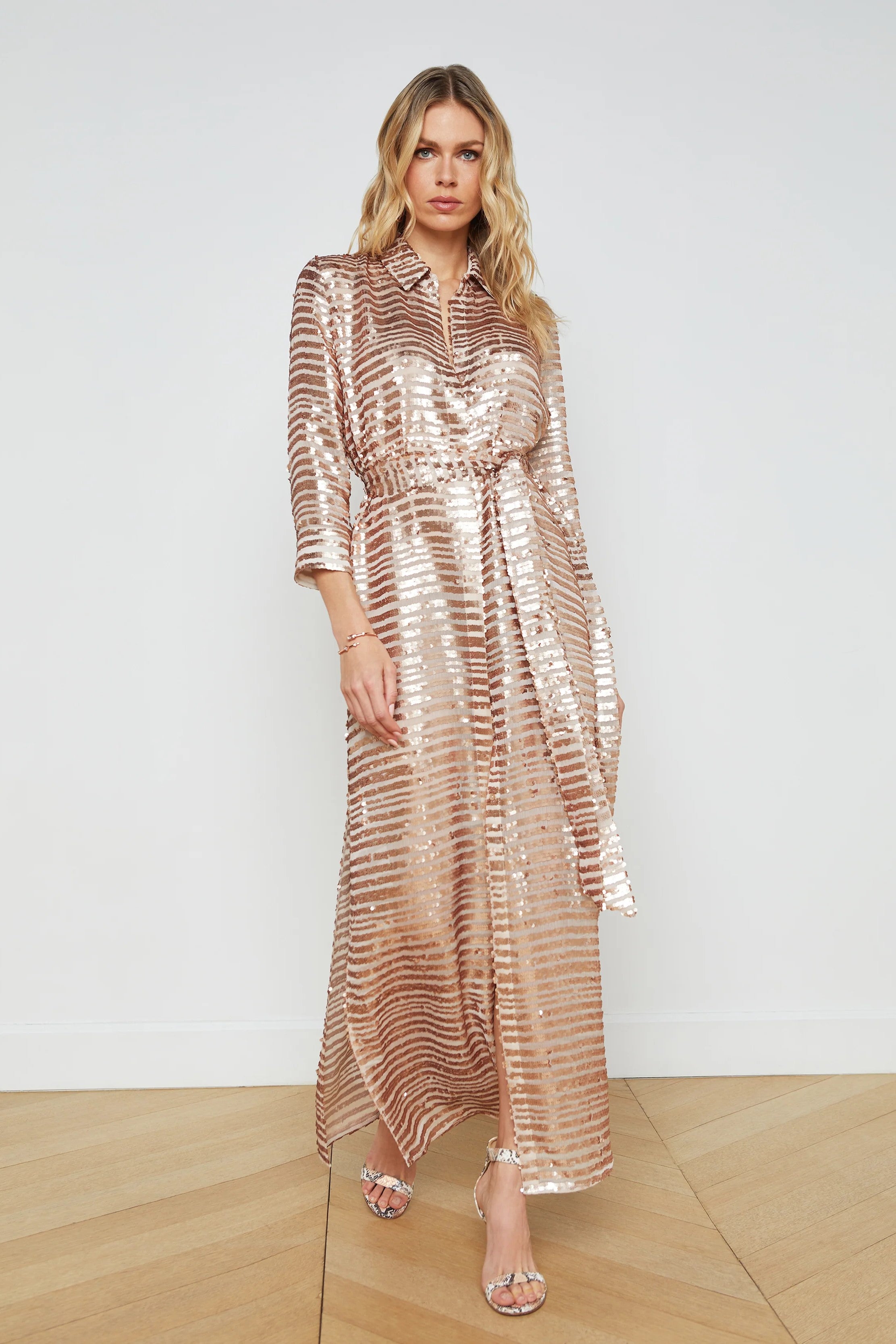 L'AGENCE Cameron Long Shirt Dress L'AGENCE Cameron Long Shirt Dress