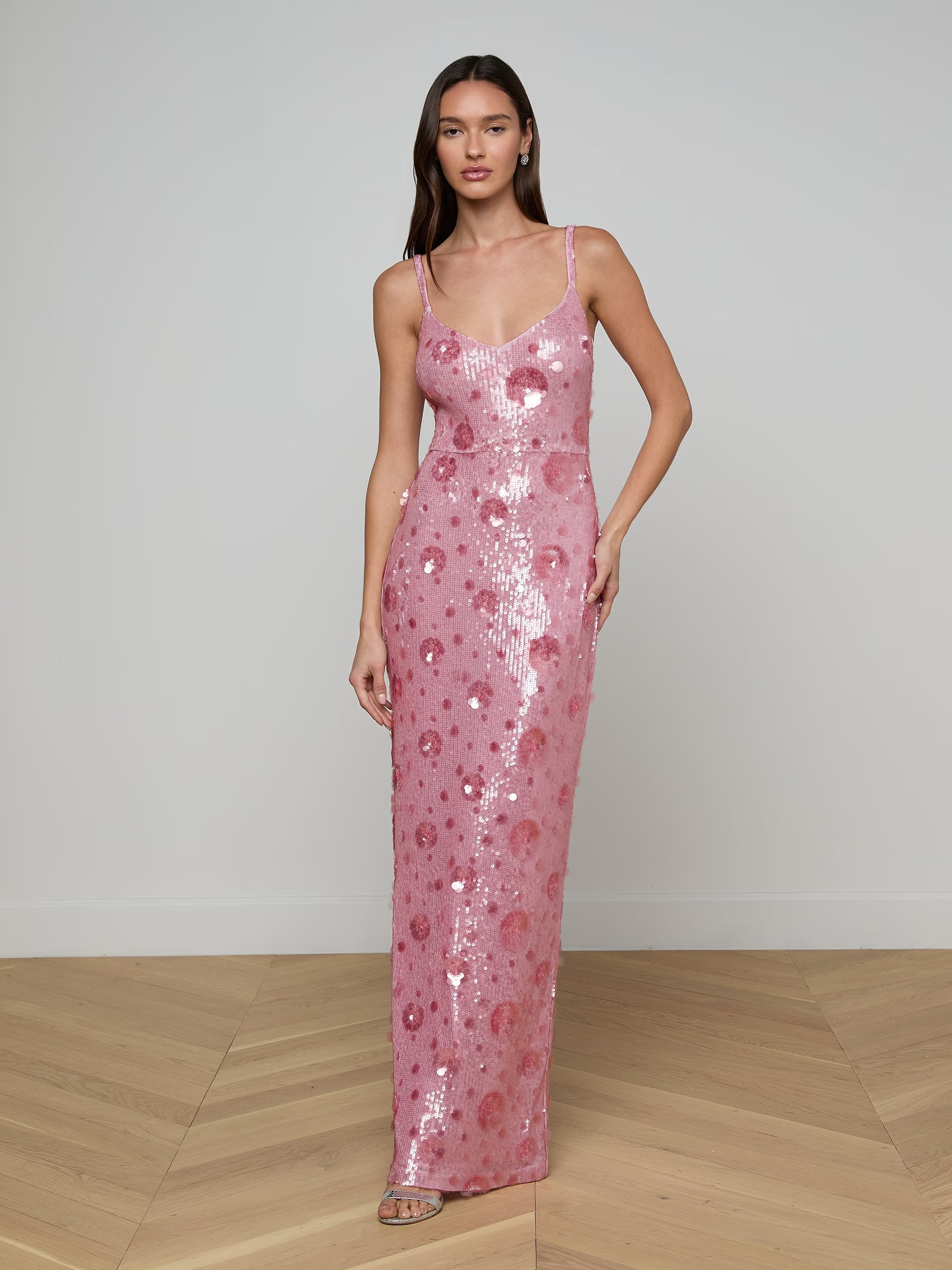Robe Maxi à Paillettes L'Agence Karma