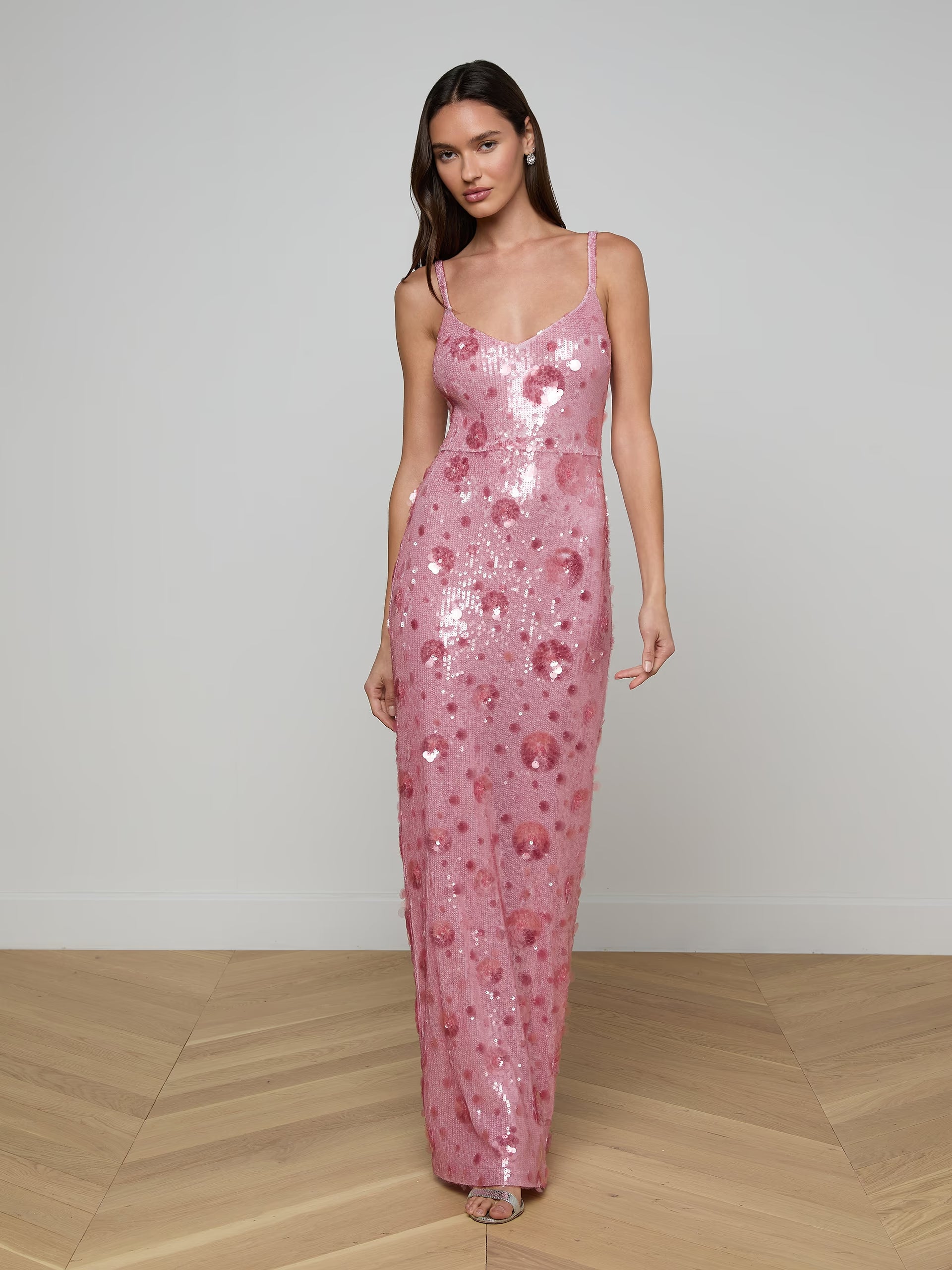 Robe Maxi à Paillettes L'Agence Karma