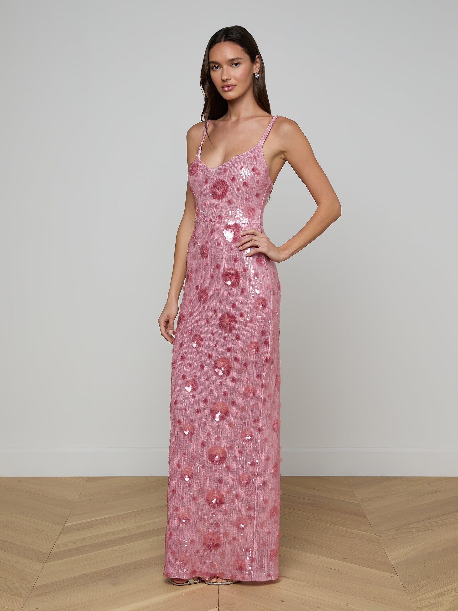 Robe Maxi à Paillettes L'Agence Karma