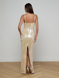 Robe Maxi à Paillettes L'Agence Karma