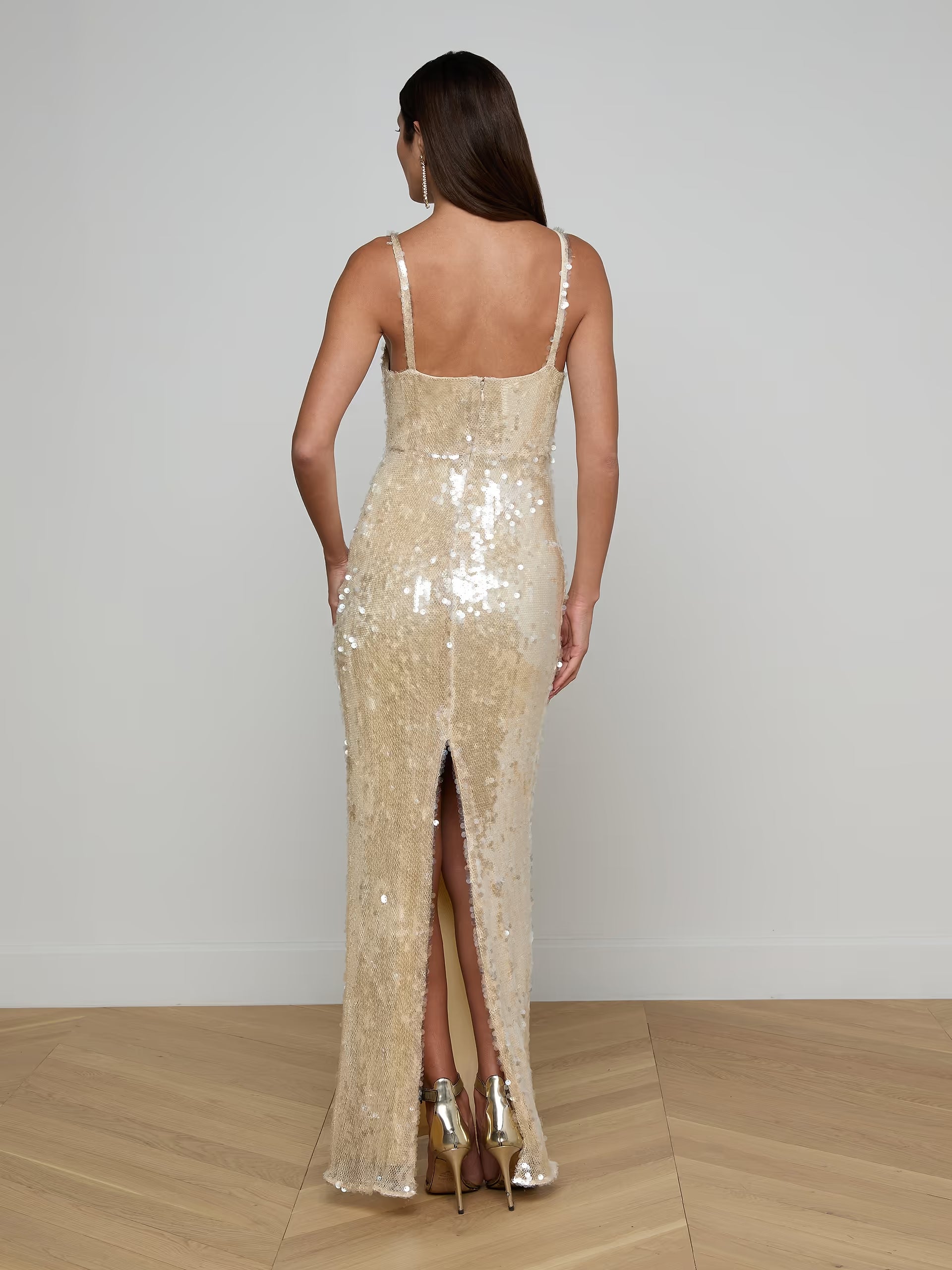 Robe Maxi à Paillettes L'Agence Karma