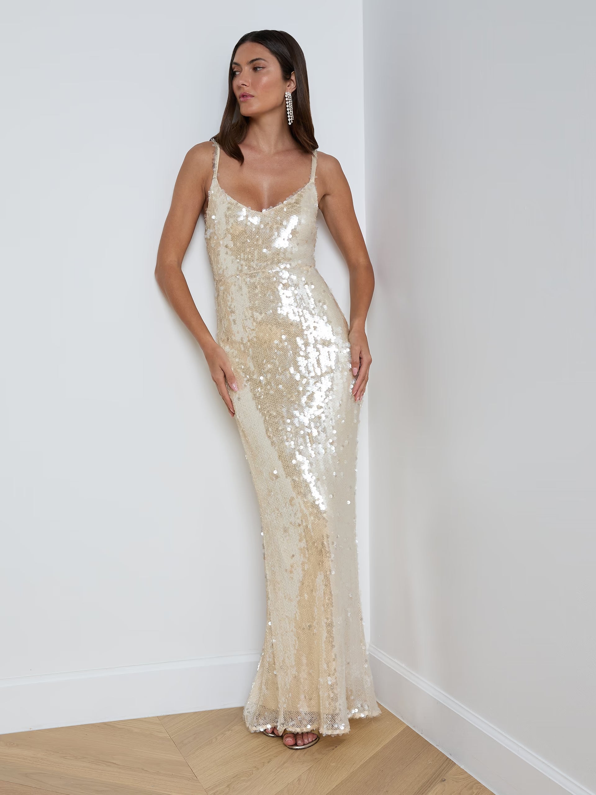 Robe Maxi à Paillettes L'Agence Karma