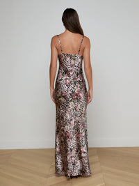 L'Agence Sayla Silk Gown