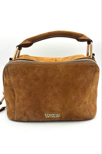 Essentiel Antwerp Karen Suede Bobbi Bag Brown