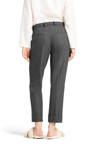 Cambio Krystal Pant with Cuff, Salt & Pepper