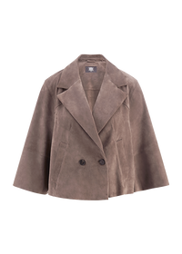 Riani Short Jacket in Suede Leather