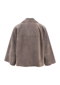 Riani Short Jacket in Suede Leather