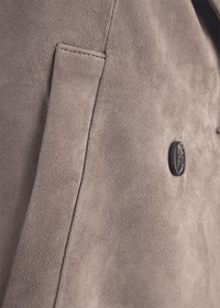 Riani Short Jacket in Suede Leather