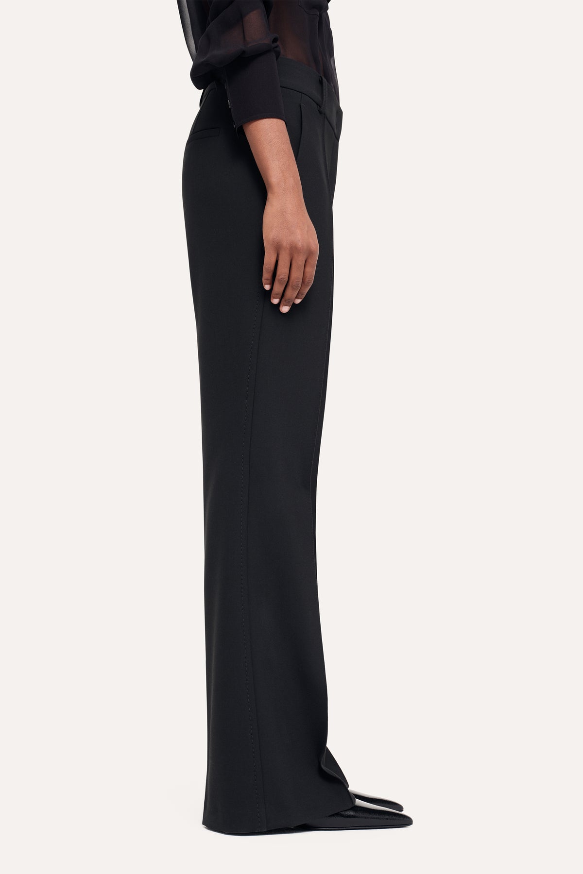 Cambio Fawn High-Rise Flare Trouser