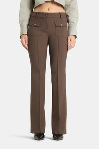Cambio Farah Pocket Long Pant
