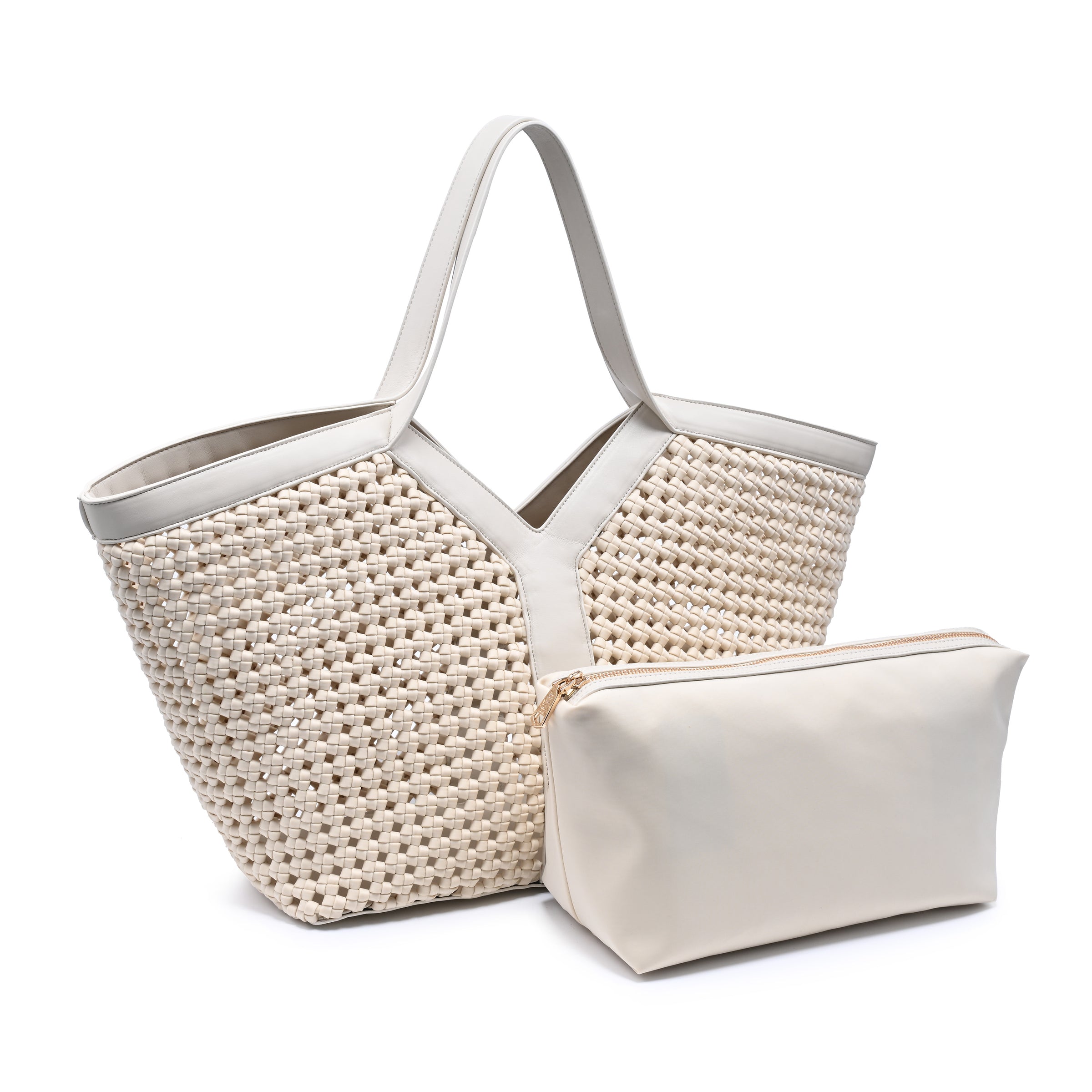 Sac cabas Calypso Sol And Selene Crème