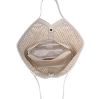 Sac cabas Calypso Sol And Selene Crème