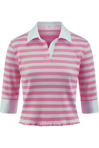 Riani Striped Polo Shirt