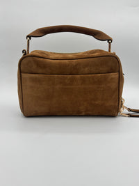 Essentiel Antwerp Karen Suede Bobbi Bag Brown
