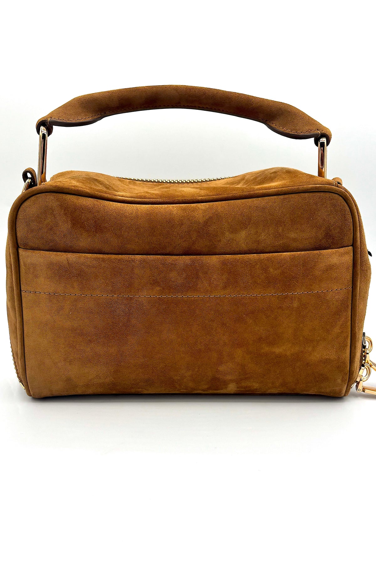 Essentiel Antwerp Karen Suede Bobbi Bag Brown