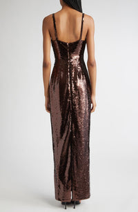 Robe Maxi à Paillettes L'Agence Karma