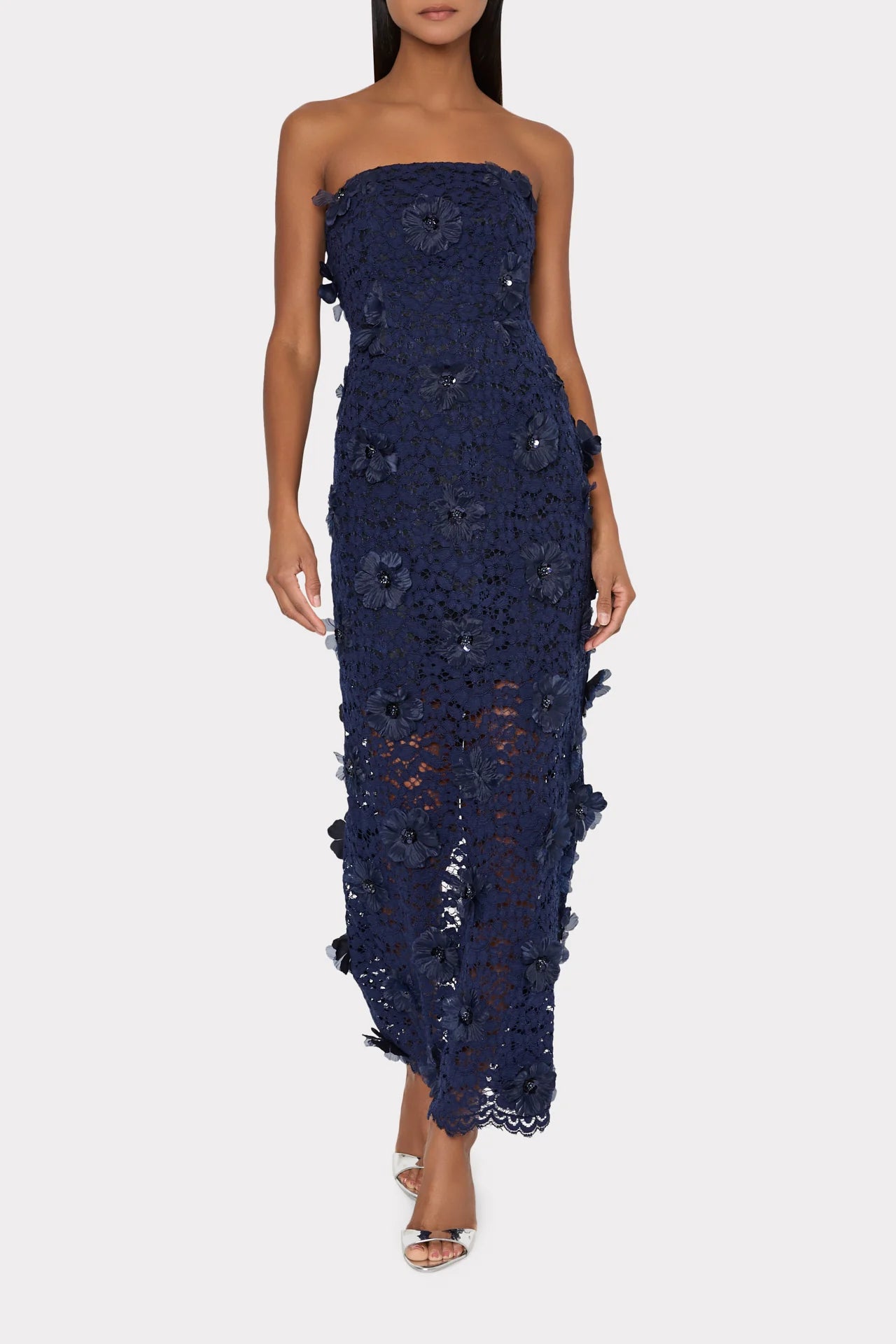 Milly Robe à Paillettes Florale Kait