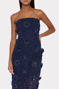 Milly Robe à Paillettes Florale Kait