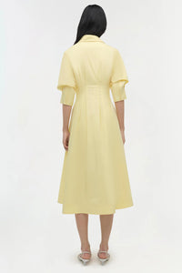 Simkhai Jazz Pintuck Midi Dress