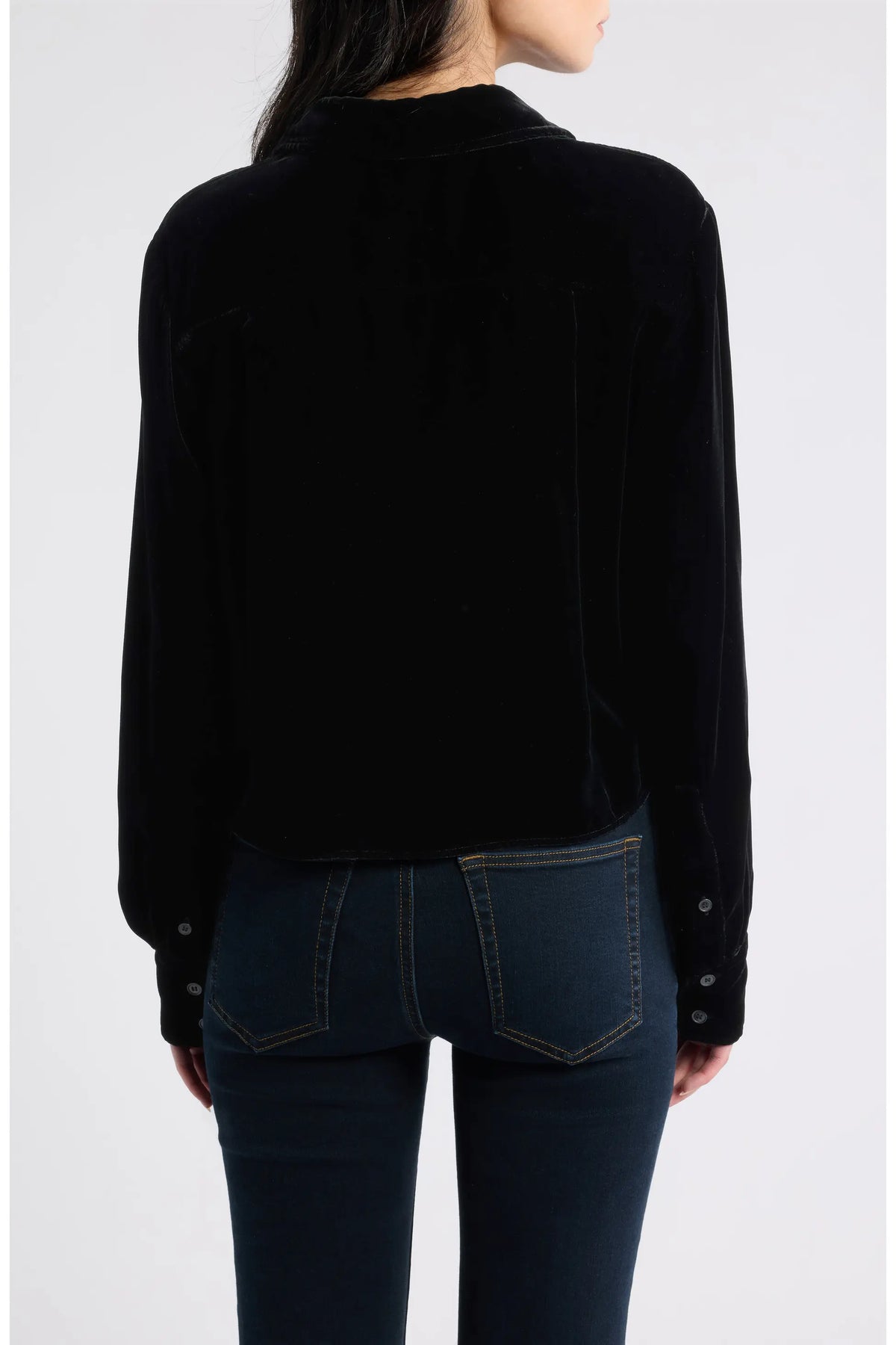 Frame The Velvet Charles Shirt Black