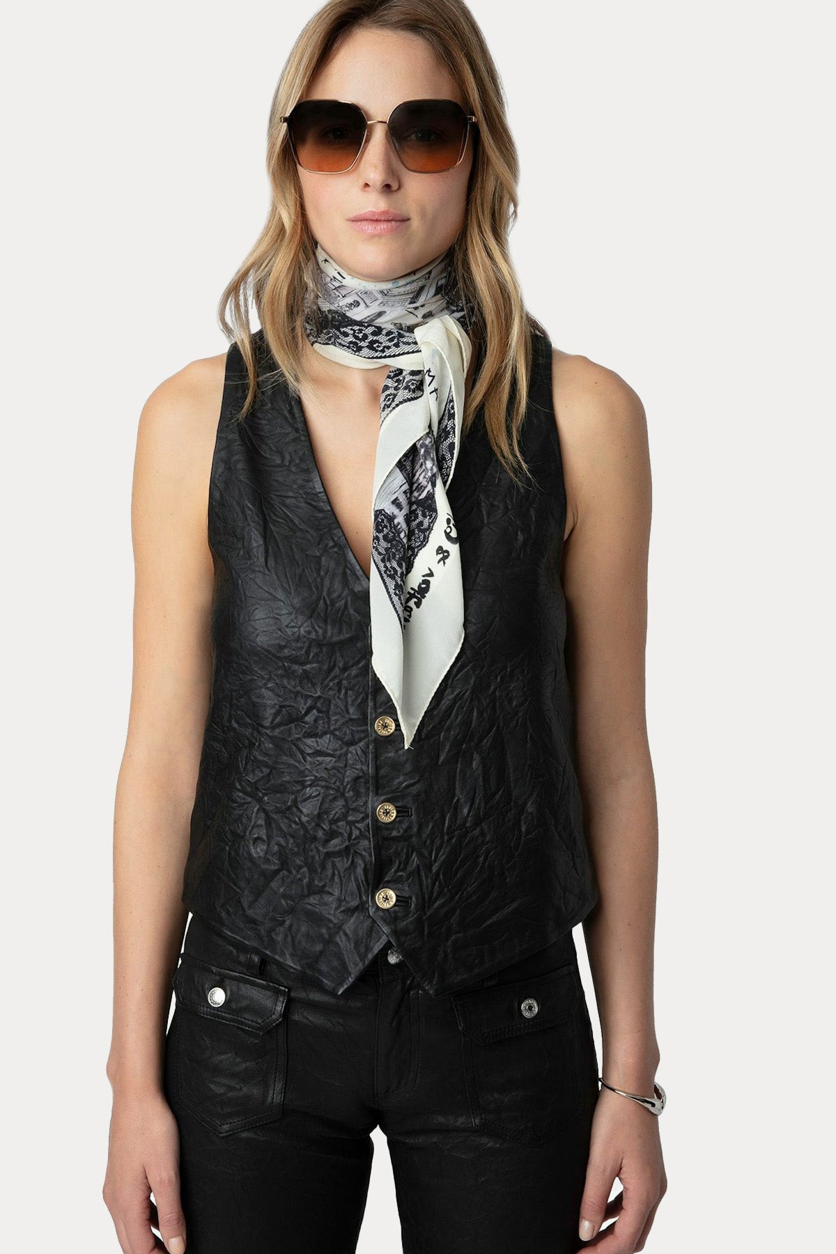 Blondie 90 Zadigcity Day Scarf Flash