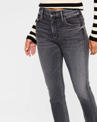 Mother Insider Crop Step Fray Jeans