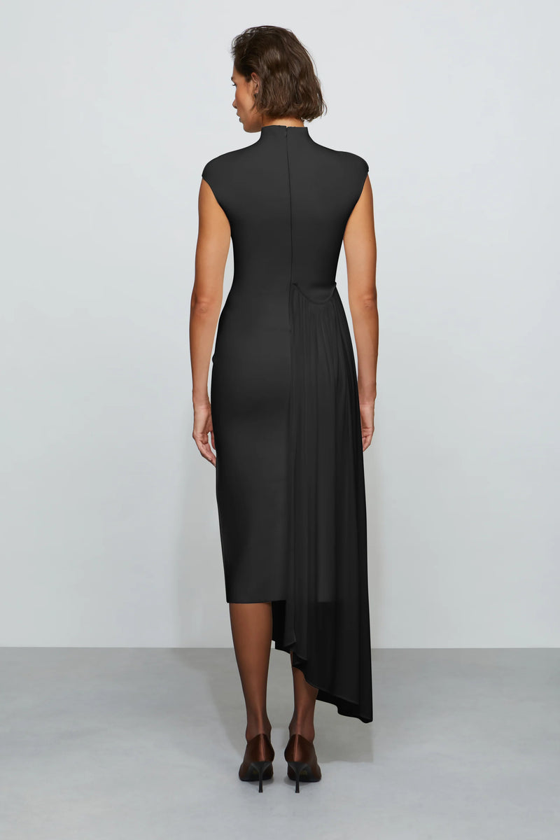 Et Ochs Francis Combo Midi Dress