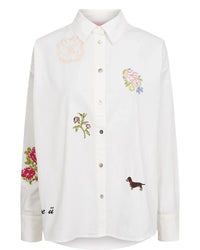 Numph Nuhollie Shirt - Bright White