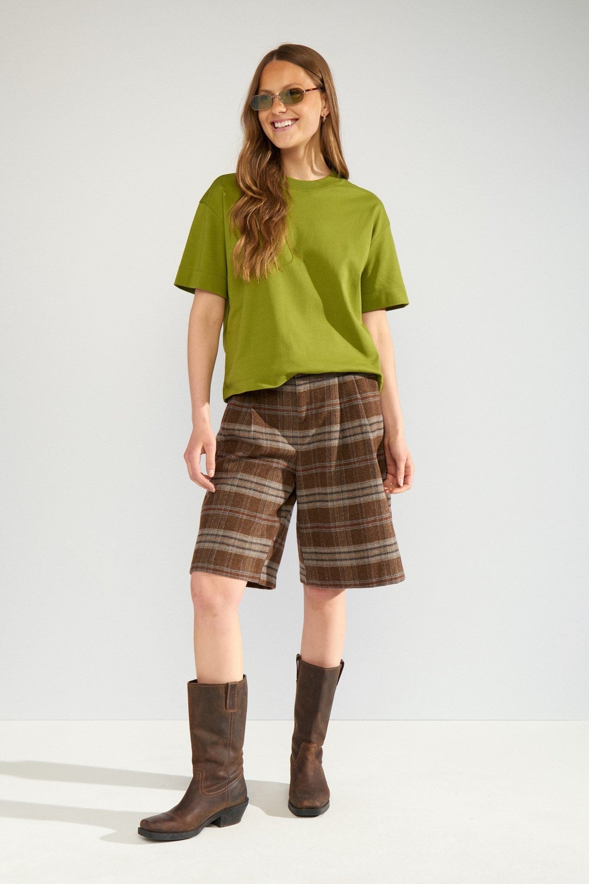 Numph Nuezma Shorts - Kelp