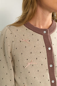 Numph Nusamara Cardigan - Gray Morn