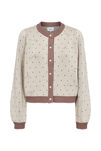 Numph Nusamara Cardigan - Gray Morn