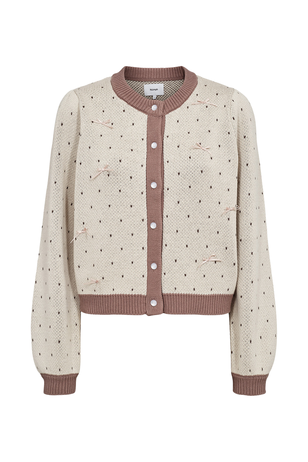 Numph Nusamara Cardigan - Gray Morn