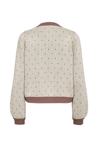 Numph Nusamara Cardigan - Gray Morn