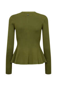Numph Nusira Cardigan - Calla Green
