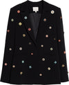 Cinq À Sept Karlie Enamel Flower Blazer