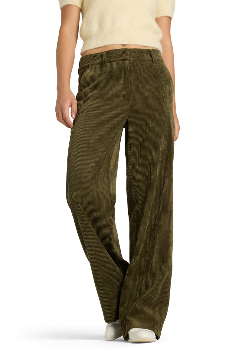 Cambio Amelie Pant - Olive Mission