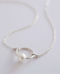 Harakiri Oksana Silver Ring Necklace