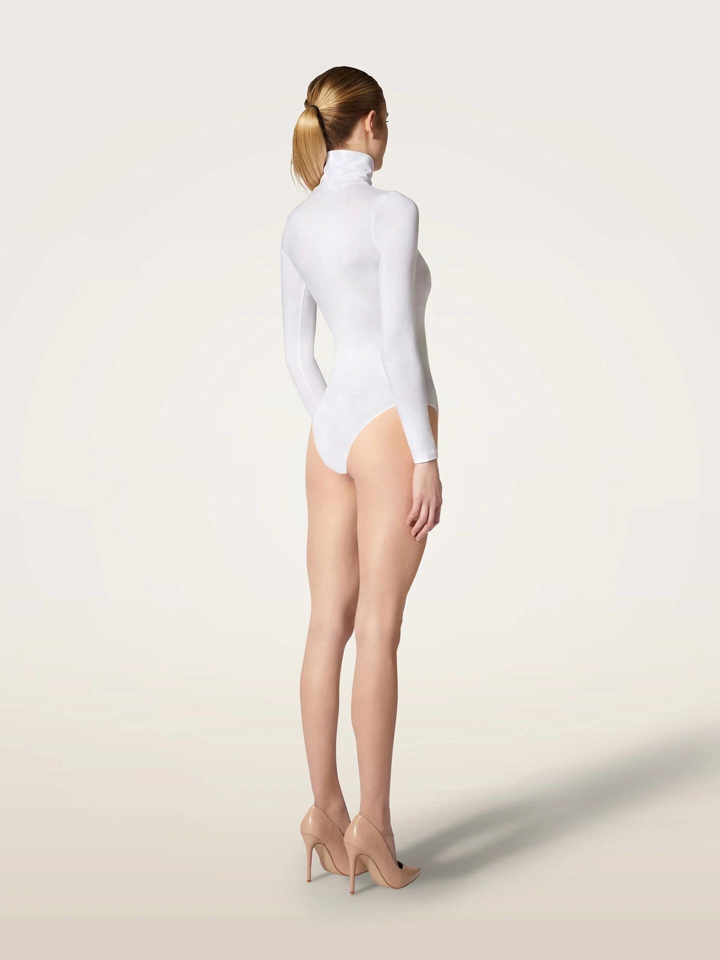 Wolford Colorado String Body Suit White