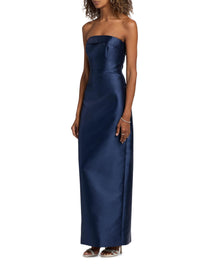 Theia Gaia Strapless Column Gown