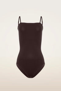 Wolford Skin Contour Tube Body Dark Wood