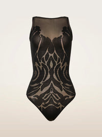 Wolford Rose Shadow Sleeveless String Body Black/Black