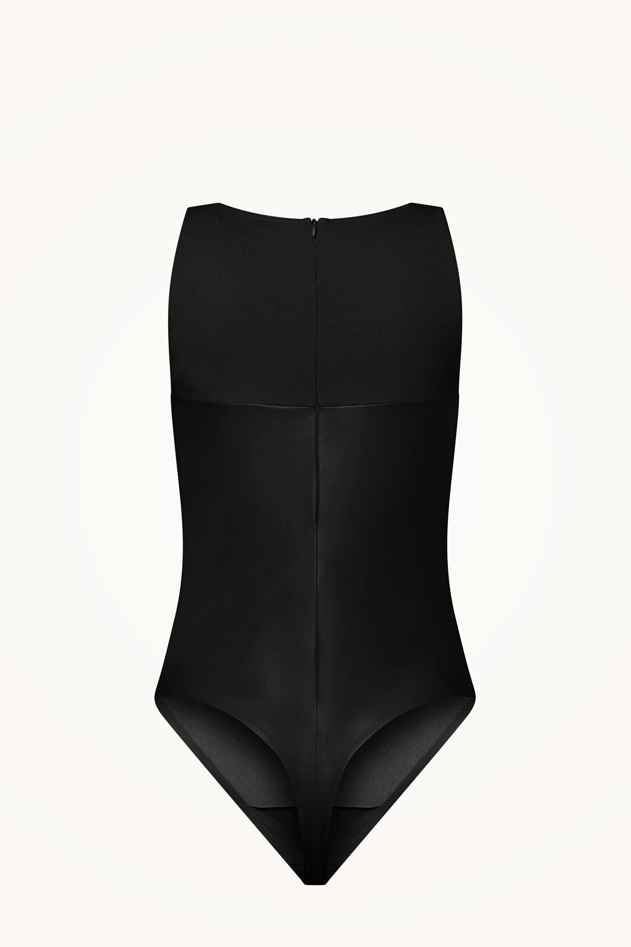 Wolford Faux Leather Bodysuit