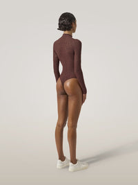 Wolford Reptile Body en résille string