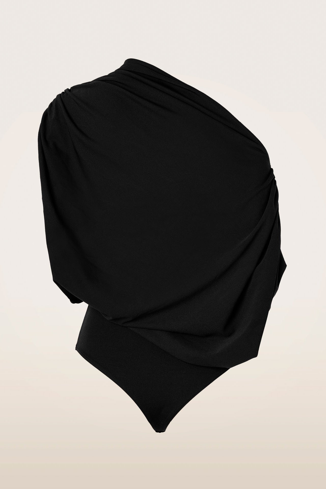 Wolford Fluid Drape Bodysuit Black