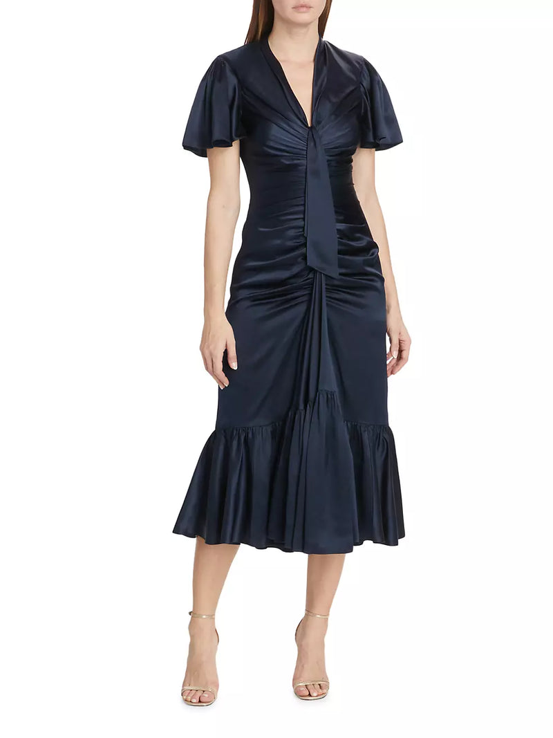 Cinq A Sept Graphic Floral Peeta Dress Tres Chic