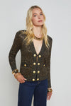 L'Agence Jinny Sequin Cardigan